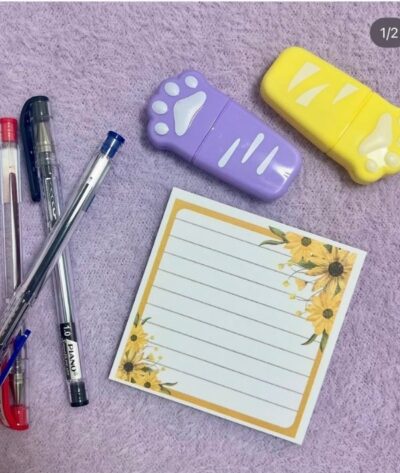 ورق لكتابة الملاحظات